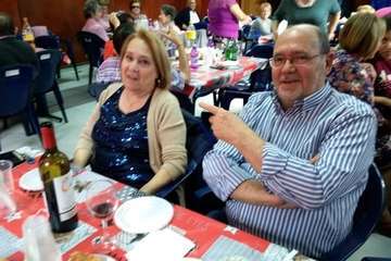 Almuerzo navideño de la AV Cristo de Telde